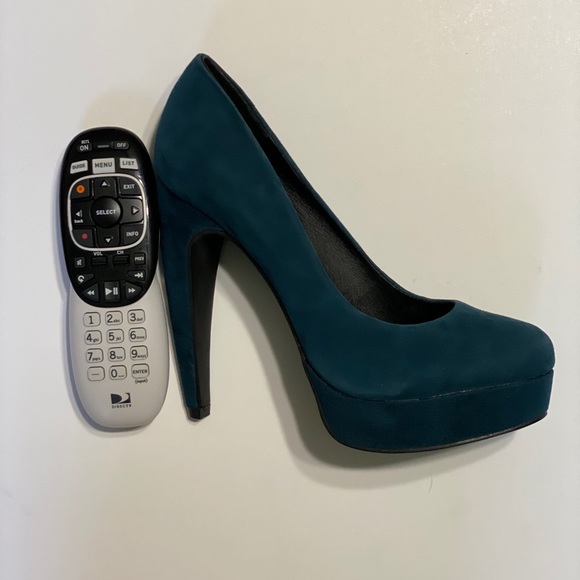 Trouvé Suede Sapphire Pumps 8.5 - Picture 8 of 13